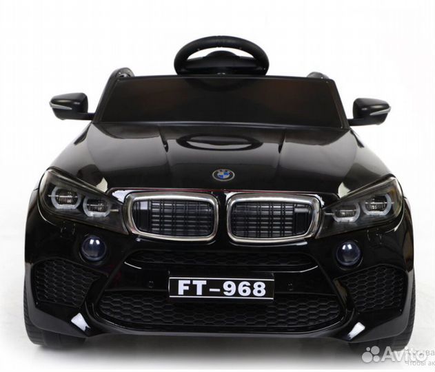 Электромобиль BMW X6M 12V (полный привод, EVA)