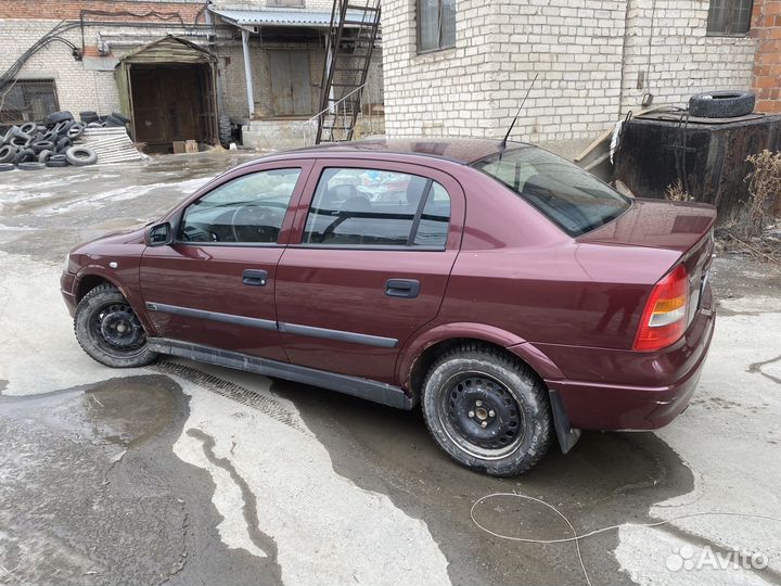 Opel Astra 1.6 МТ, 2003, 338 000 км