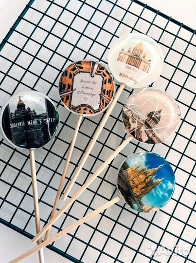 Леденцы на палочке детские 50 м.м