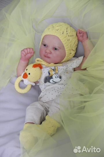 Кукла реборн девочка молд скай 50см