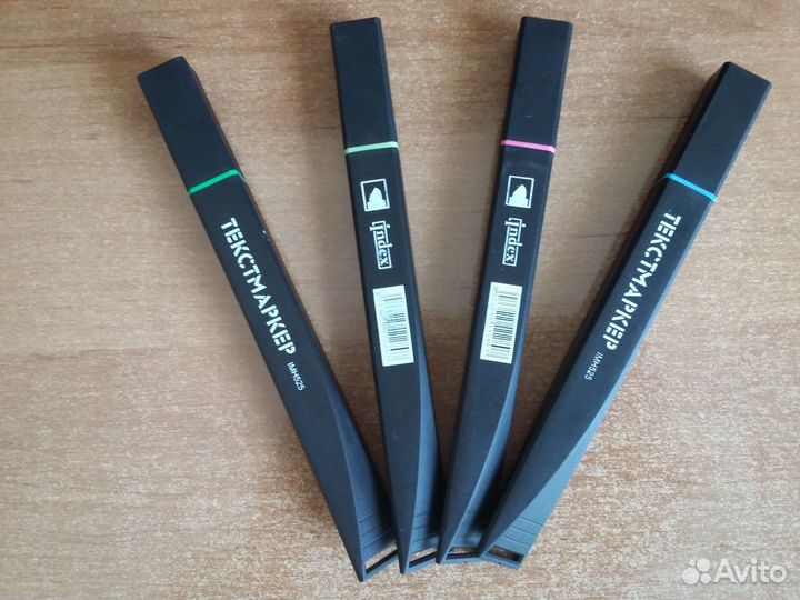 Текстмаркеры набор (к-т из 4-х) новый