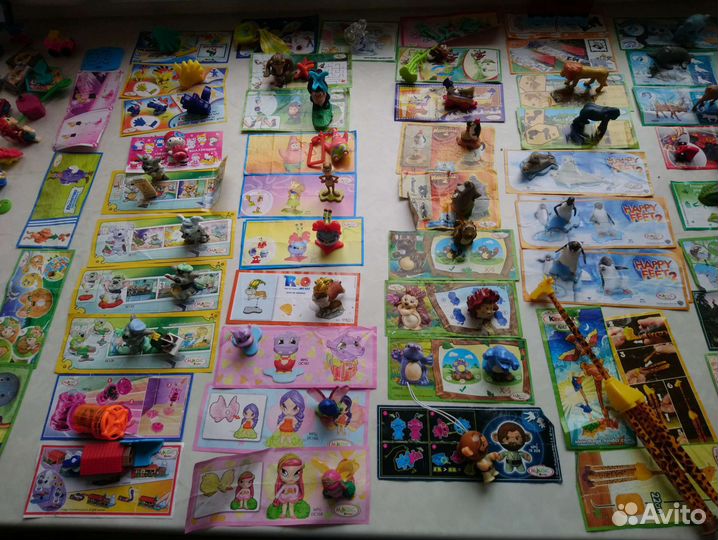 Киндеры и вкладыши мыши с вкладышем