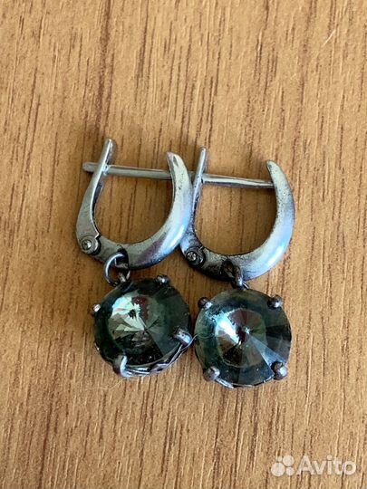 Серьги серебро 925