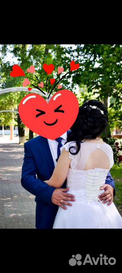 Свадебное платье + аксессуары