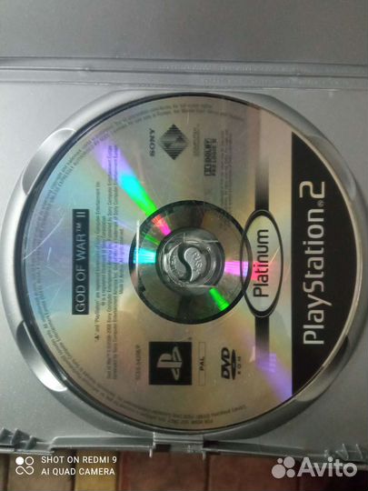 Продаются Диски GOD OF WAR на сони плейстейшен 2