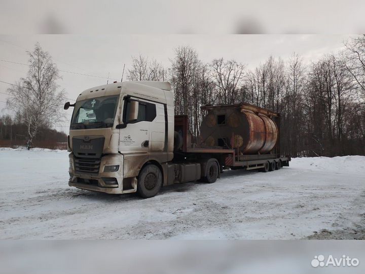 Аренда услуги трала / негабаритные перевозки