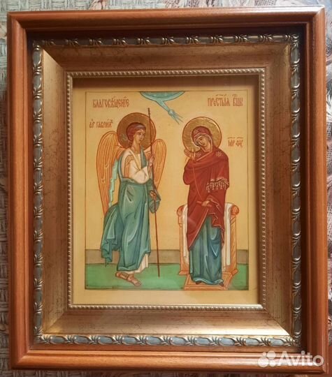 Икона рукописная