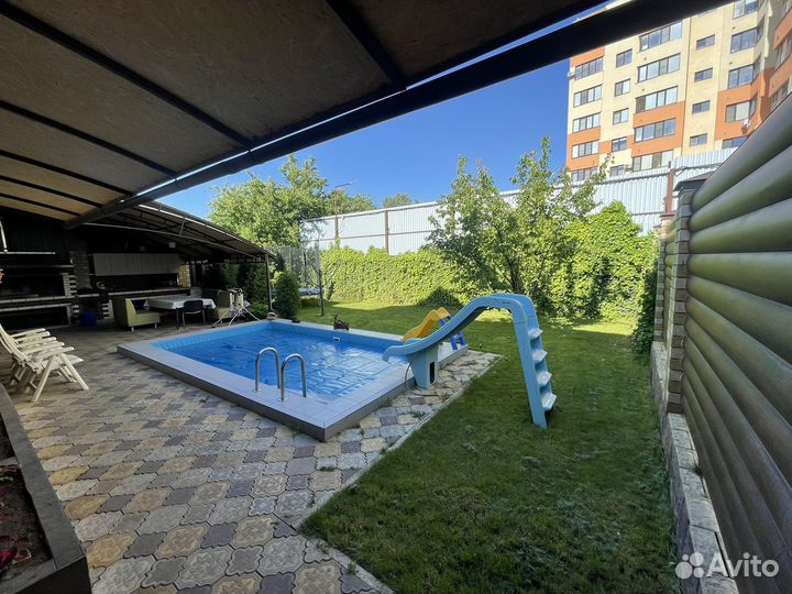 Беседка Баня на дровах с тепл. и хол. бассейнами