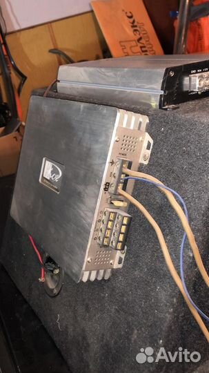 Сабвуфер и усилитель