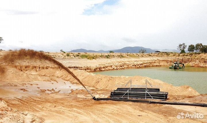 Песок с карьера