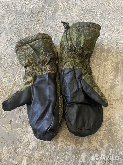Перчатки военные зимние