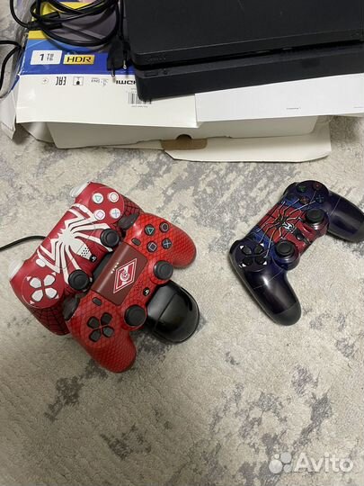 Sony Play Station 4 slim + 14 игр