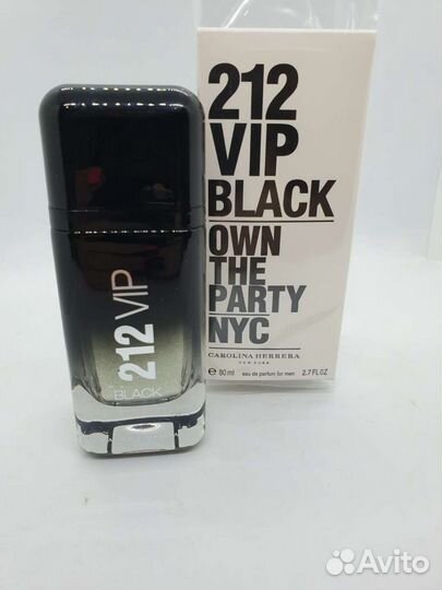 Мужские духи Carolina Herrera 212 VIP Black