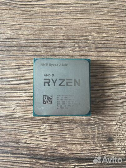 Процессор AMD ryzen 3 3100