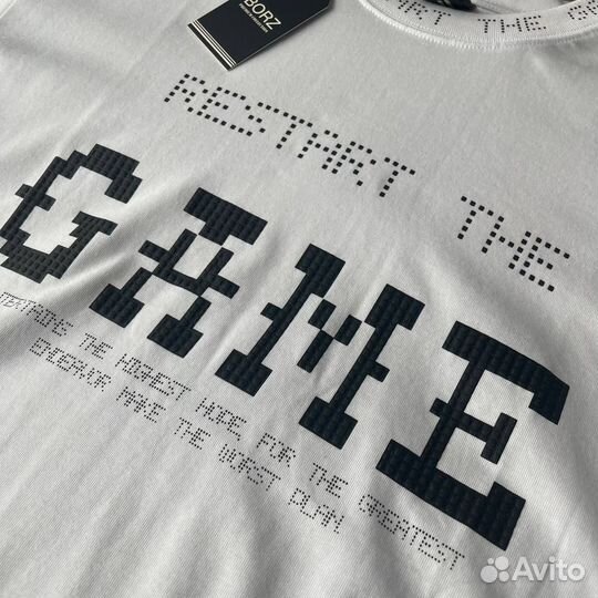 Футболка мужская borz oversize