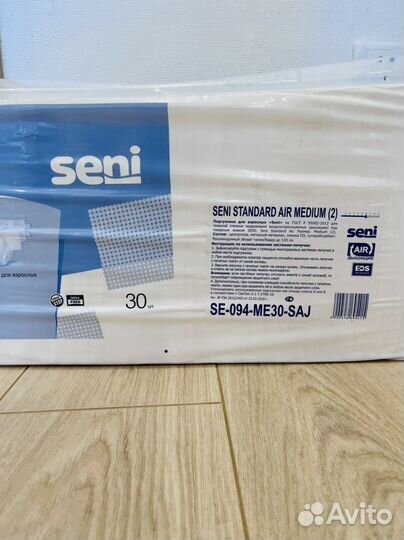 Подгузники Seni 2 M 6 капель
