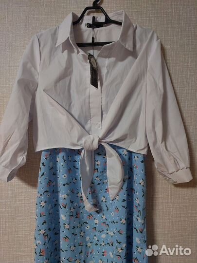 Платье женское 46 48р,ткань лайт и хб