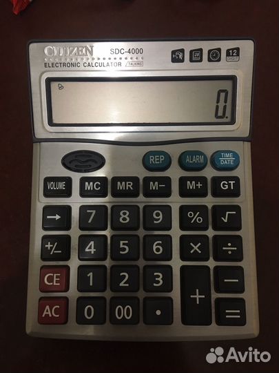 Калькулятор Citizen SDC-4000
