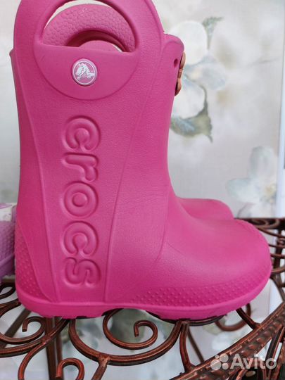 Crocs сапоги c8, с11