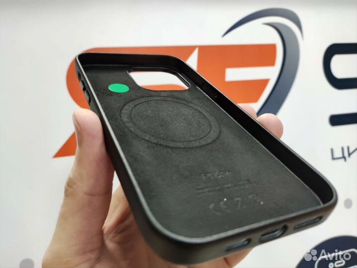 Чехол кожаный MagSafe iPhone 13 Pro/13Pro Max