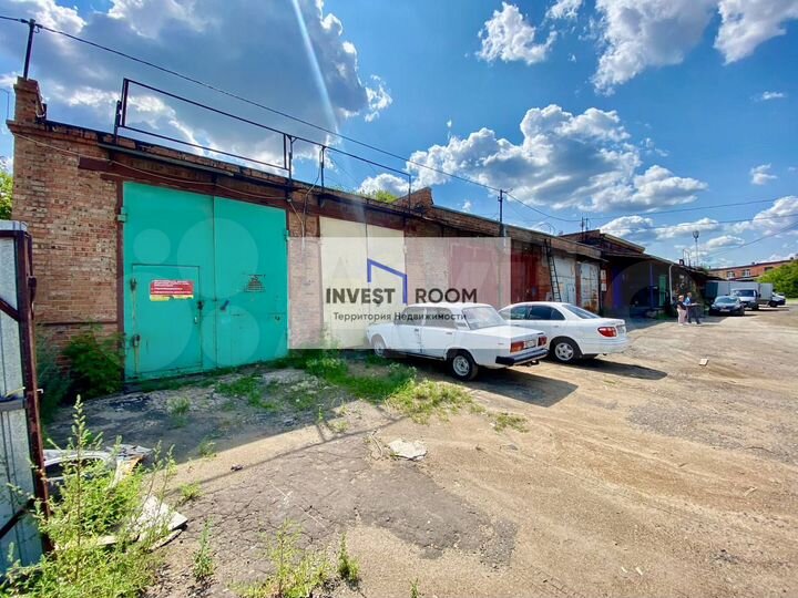 Теплое производство, склад, автосервис. Кран-балка