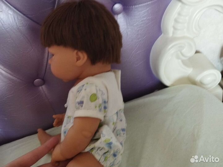 Кукла реборн силиконовая мальчик