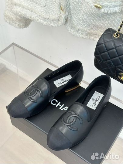 Мокасины лоферы Chanel