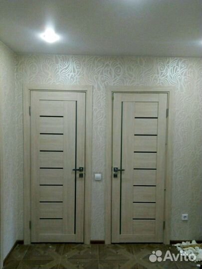 Установка межкомнатных дверей и входных