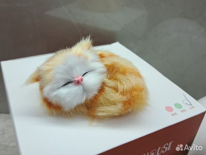 Ночник bluetooth колонка Котёнок в домике