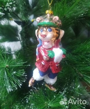 Елочные игрушки стекло