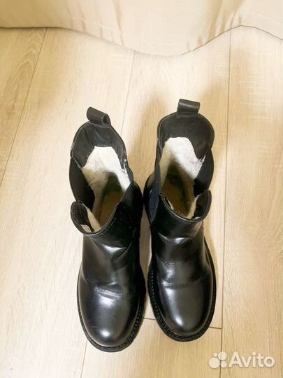 Ботинки челси зимние 35