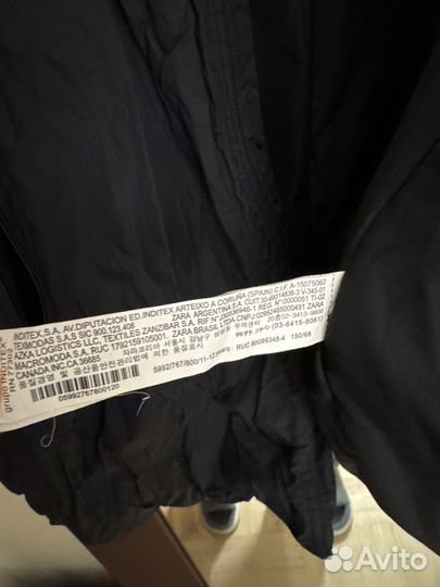 Бомбер ветровка Zara