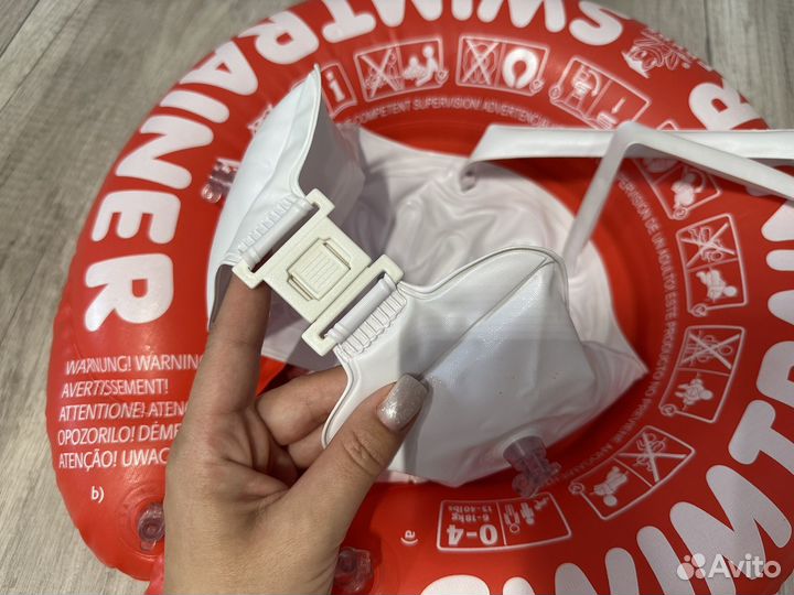 Круг для плавания «Swimtrainer» красный