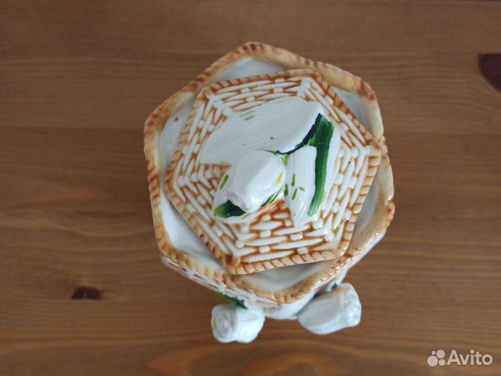 Сахарница керамическая