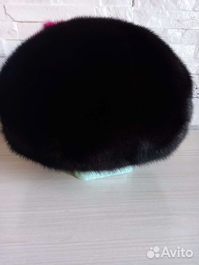 Шапка норковая женская