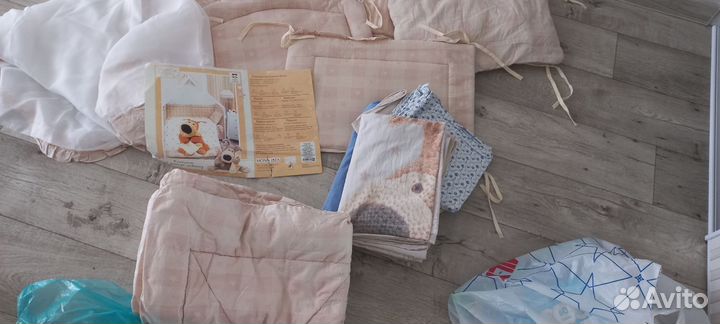 Бортики в детскую кроватку бу