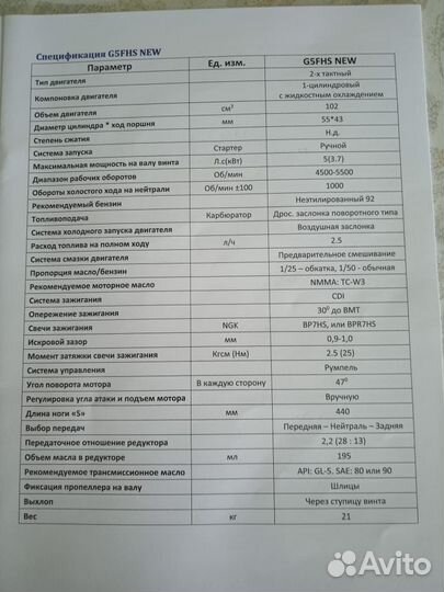 Лодочный мотор