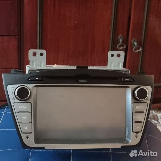Штатная магнитола на Hyundai ix35
