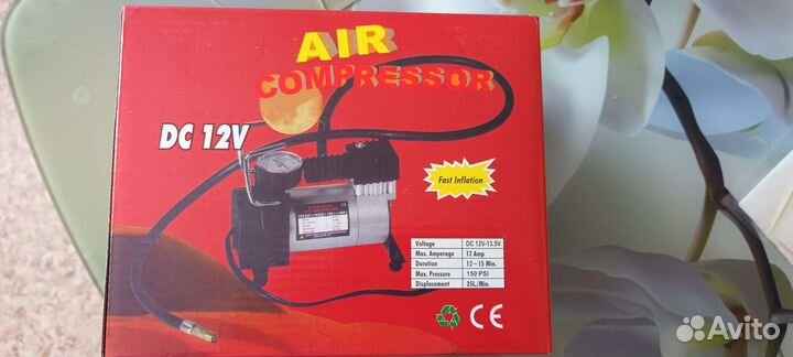 Насос автомобильный компрессор