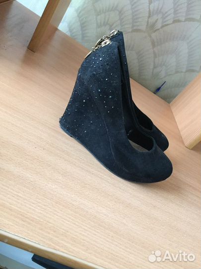 Туфли женские 38 размер замшевые