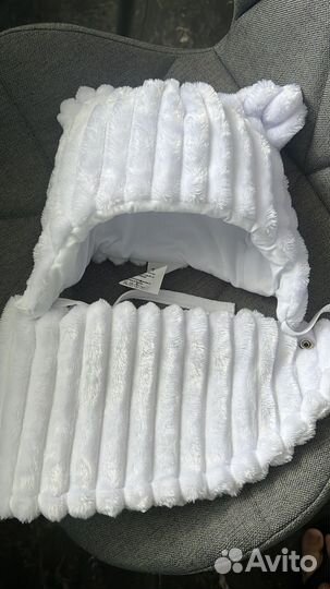 Шапка и шарф на кнопке 42 44