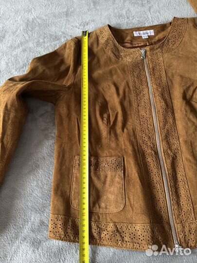 Замшевая куртка linea tesini