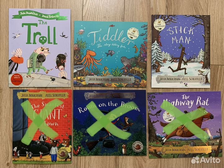 Книги детские Джулия Дональдсон Julia Donaldson