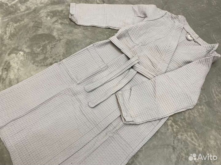 Халат вафельный унисекс