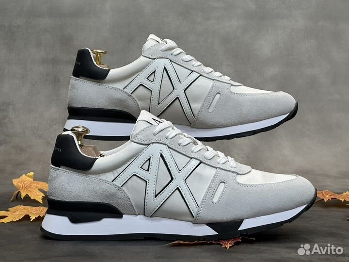 Кроссовки мужские armani exchange белые