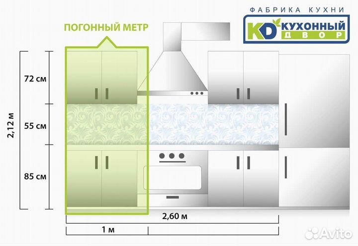 Кухонный гарнитур от производителя