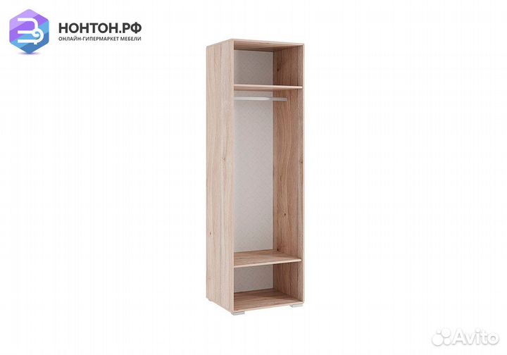 Шкаф двухдверный Лайк 02.01 дуб мария / графит