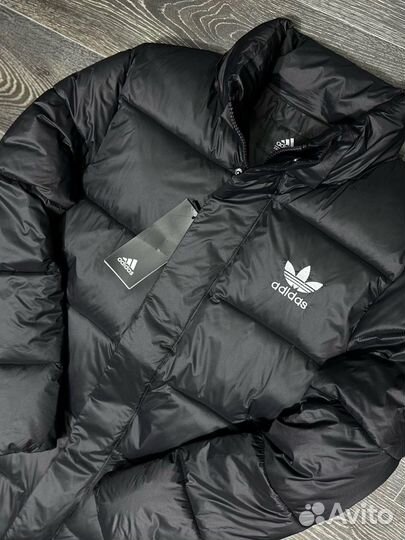 Куртка Adidas зимняя удлиненная шикарная (Топ)