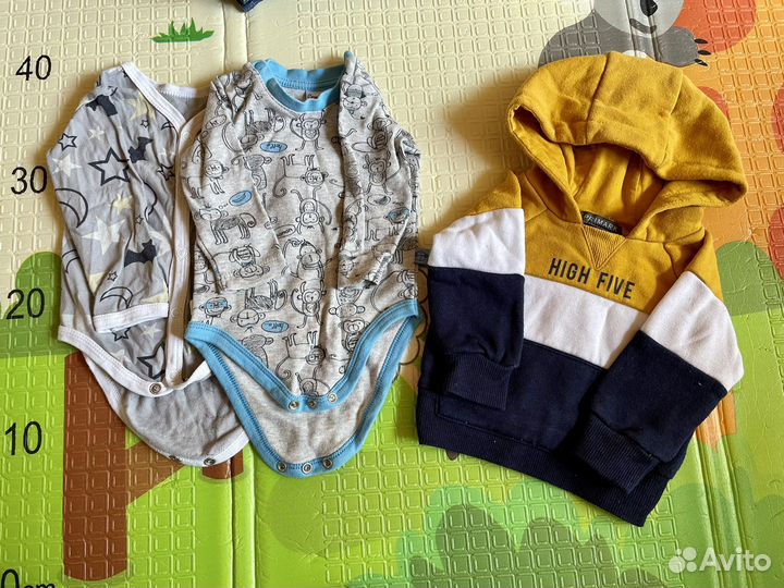 Вещи пакетом на мальчика 62-68