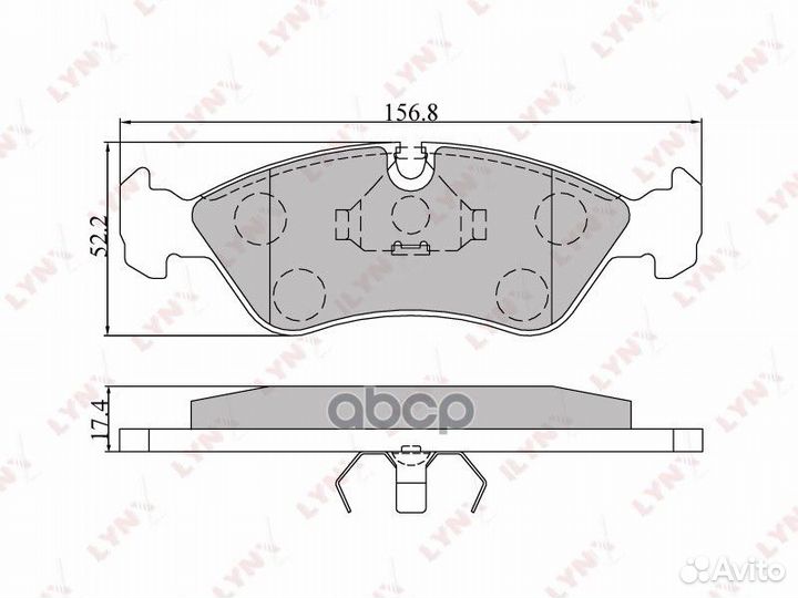 Колодки тормозные GM espero/nexia/astra/vectra